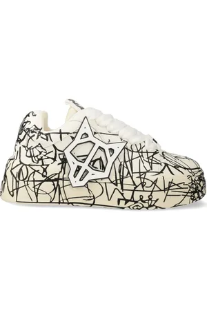 Naked Wolfe Plateau-Sneakers mit Print
