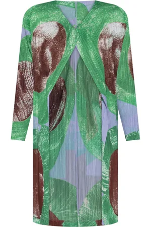 PLEATS PLEASE ISSEY MIYAKE Mantel mit Falten