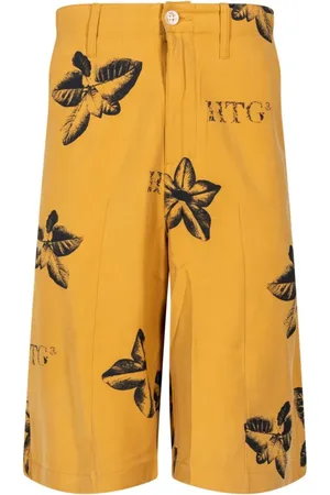 HONOR THE GIFT Bermudas mit Tabakblumen-Print
