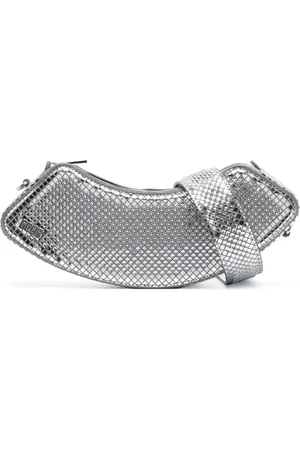 GCDS Mittelgroße Comma Mirror Schultertasche