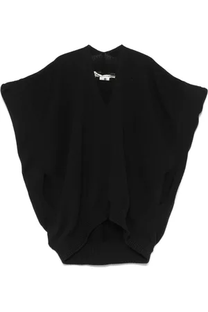 Comme des Garçons Pullunder mit Waffelstrick-Muster