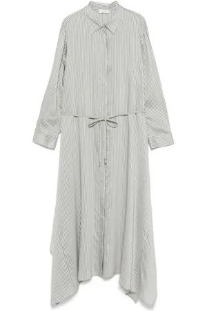 PESERICO SIGN Hemdkleid mit Nadelstreifen