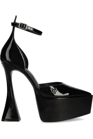 Naked Wolfe Plateau-Pumps mit Knöchelriemen