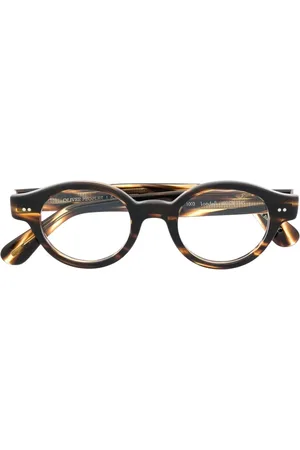 Oliver Peoples Brille mit rundem Gestell