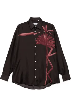 COSTUMEIN Hemd mit Blumen-Print