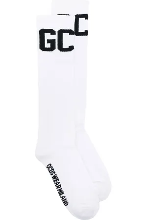 GCDS Socken mit Intarsienmuster