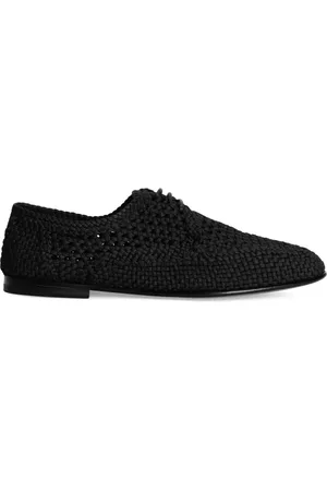Dolce & Gabbana Gewebte Derby-Schuhe