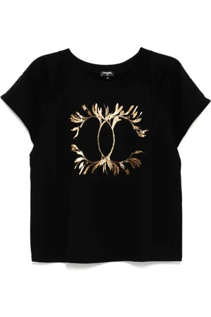 CHANEL 2017-2018 T-Shirt aus Baumwolle