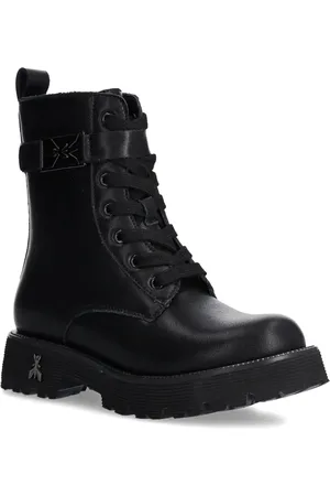 Patrizia Pepe Girl Stiefel mit Logo-Schild