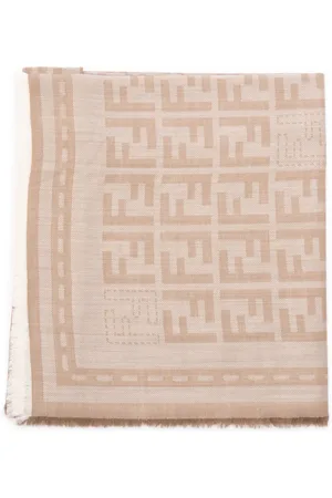 Fendi Schal mit Monogrammmuster