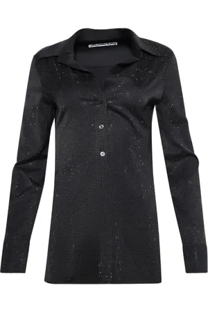 Alexander Wang Geknöpftes Hemd mit Glitter