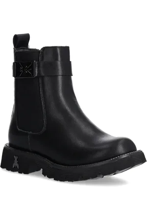 Patrizia Pepe Girl Stiefel mit Logo-Schild