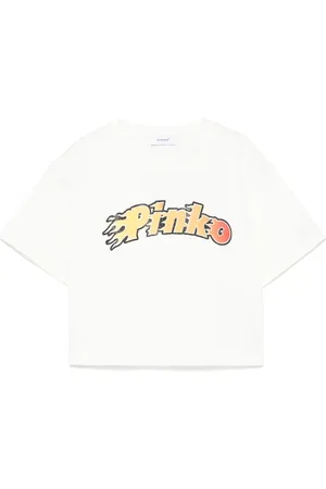 Pinko T-Shirt mit Logo-Print