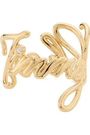 Jimmy Choo Logo Script Ring