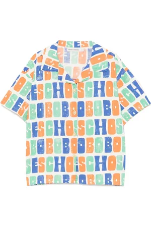 Bobo Choses Hemd mit durchgehendem Logo