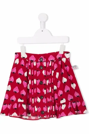 Nº21 Minirock mit Erdbeeren-Print