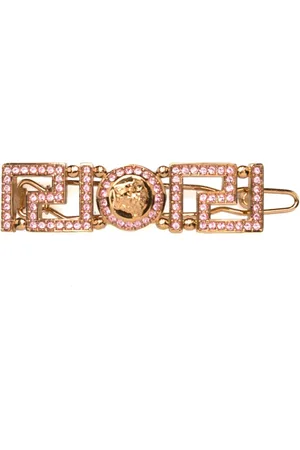 VERSACE Haarclip mit Strass