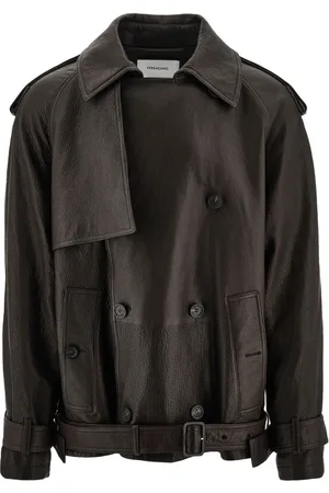 Salvatore Ferragamo Klassische Lederjacke