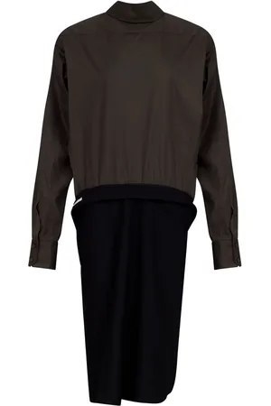 Maison Margiela Midikleid mit Einsätzen