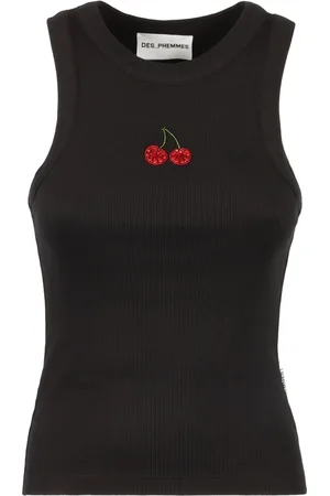 Des Phemmes Besticktes Top