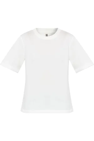 By Malene Birger T-Shirt mit Logo-Stickerei