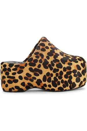 SIMON MILLER Mules mit Geparden-Print