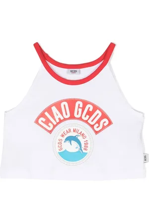 GCDS Tanktop mit Logo-Print