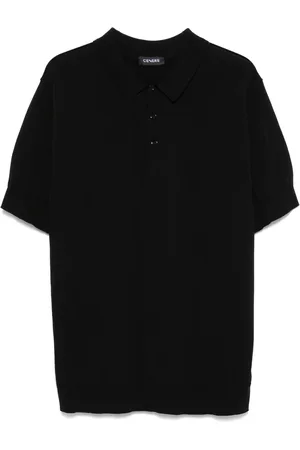 CENERE GB Gestricktes Poloshirt