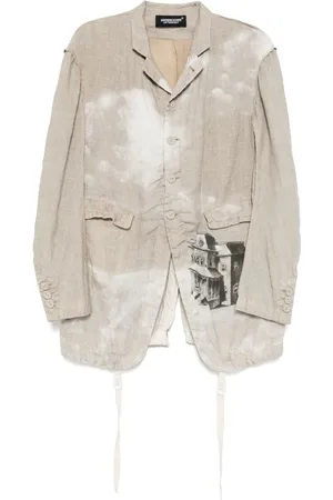UNDERCOVER Sakko mit grafischem Print
