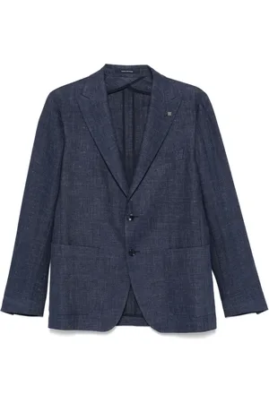 TAGLIATORE Sakko mit Slub-Struktur