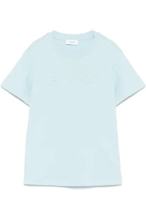 Pinko T-Shirt mit Logo-Prägung
