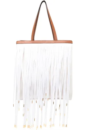 Moschino Tote Bag mit Fransen