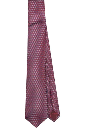 Salvatore Ferragamo Krawatte aus Gancini-Jacquard