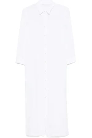 120% Lino Hemdkleid aus Leinen