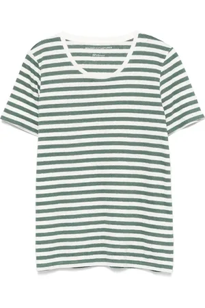 Majestic Gestreiftes T-Shirt