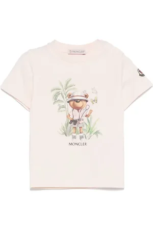 Moncler T-Shirt mit Teddy-Motiv