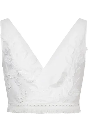Alberta Ferretti Besticktes Top