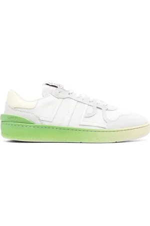 Lanvin Clay Sneakers mit Kontrasteinsätzen