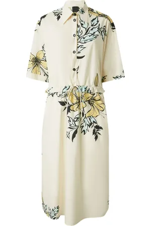 Pinko Hemdkleid mit Blumen-Print