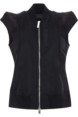 SACAI Twill-Jacke aus Gabardine