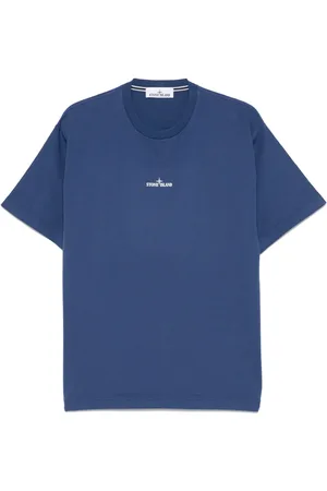 Stone Island T-Shirt mit Logo-Print