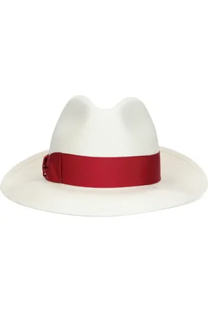 Borsalino Sonnenhut mit Schleifendetail