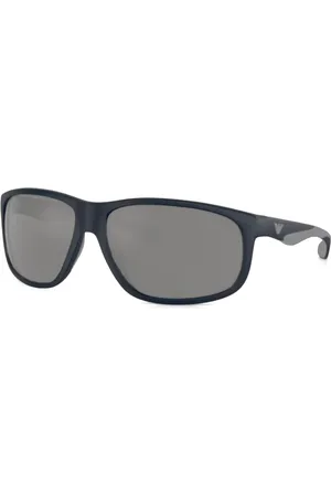 Emporio Armani Sonnenbrille mit eckigem Gestell