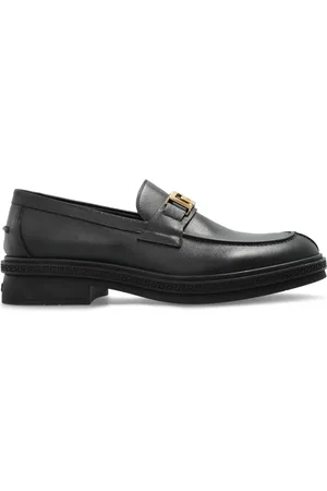 VERSACE Loafer mit Schnallendetail