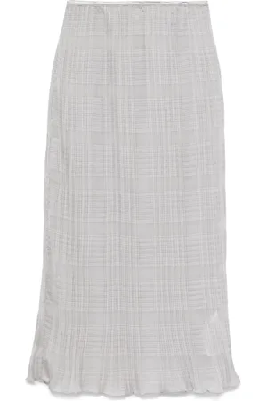 REMAIN Faltenrock aus Chiffon