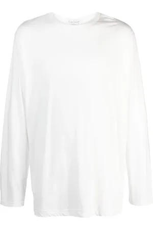 YOHJI YAMAMOTO Langarmshirt mit tiefen Schultern
