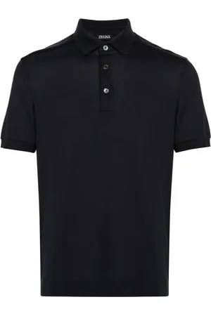 Ermenegildo Zegna Semi-transparentes Pikee-Poloshirt