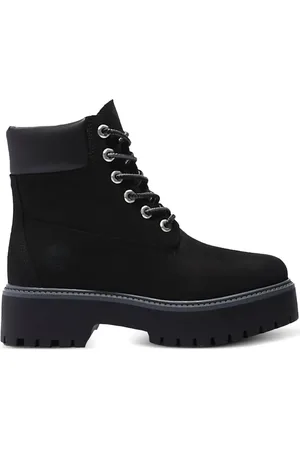 Timberland 6 Inch Stone Street - Black Stiefel