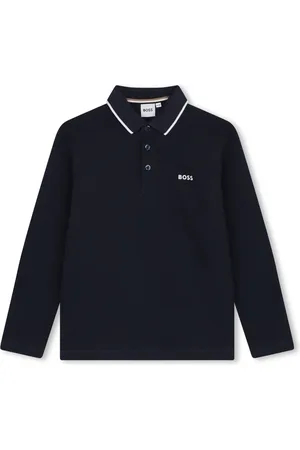HUGO BOSS Pikee-Poloshirt mit Logo-Print