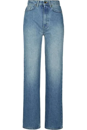 Casablanca Tennis Club Straight-Leg-Jeans